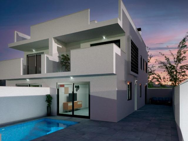 VILLAS PAREADAS DE OBRA NUEVA EN SAN PEDRO DEL PINATAR