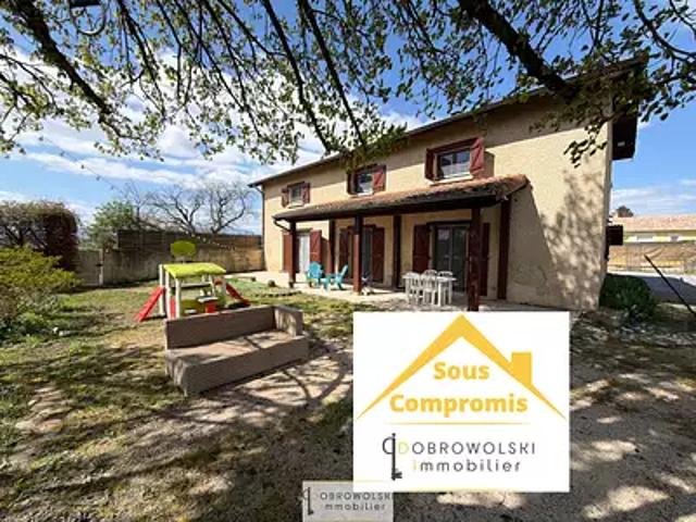 Ville sous Anjou 38150 Achat / Vente maison 5 pièces t5