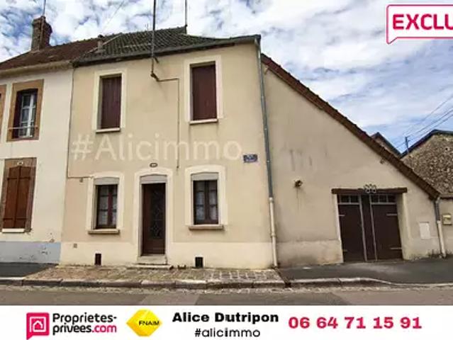Villenauxe la Grande 10370 Achat / Vente maison 8 pièces t8 jardin cave