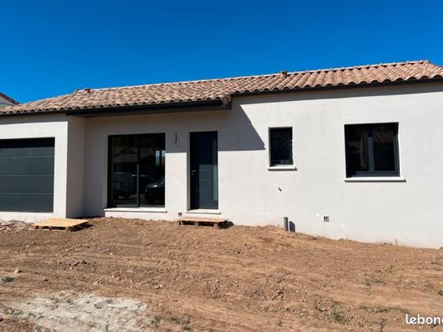 Villeneuve Minervois Projet de construction sur mesure Mode paiement unique: 5% à la signature, 90% à la fin du chantier et 5% à la remise des