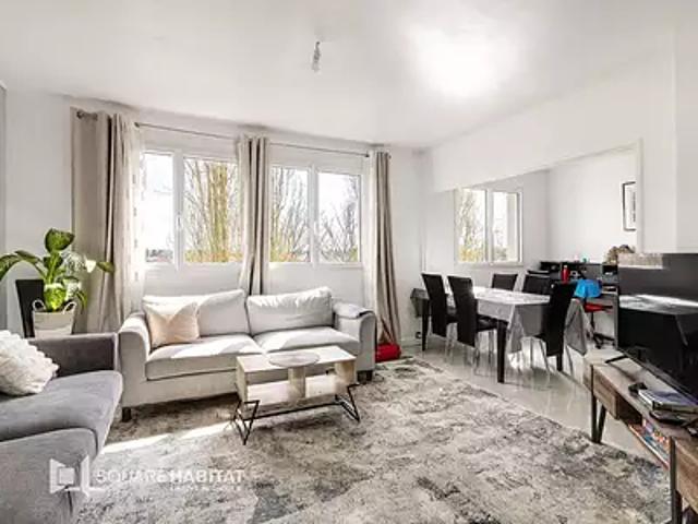 Villeneuve d'Ascq 59491 Achat / Vente appartement 4 pièces t4 cave