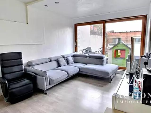 Villeneuve d'Ascq 59650 Achat / Vente maison 4 pièces t4 jardin terrasse