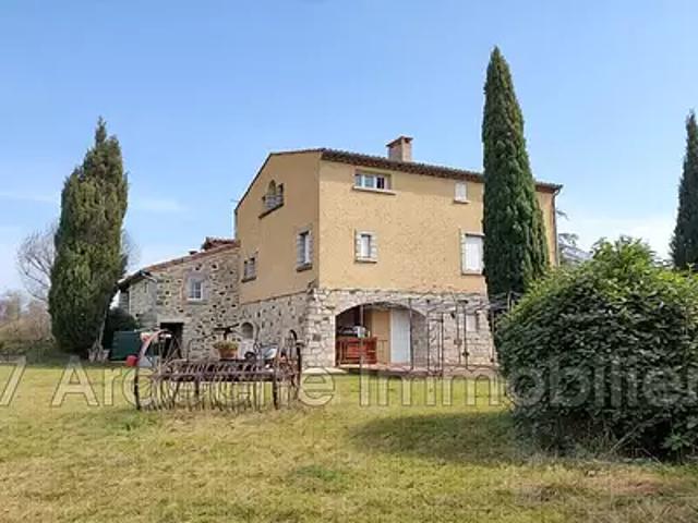 Villeneuve de Berg 07170 Achat / Vente maison 13 pièces t13