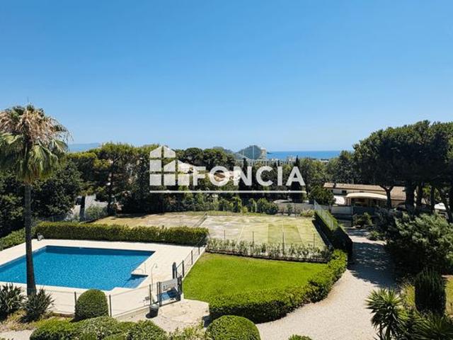 Villeneuve loubet – appartement 2/3 pièces avec vue mer panoramique, terrasse et parking