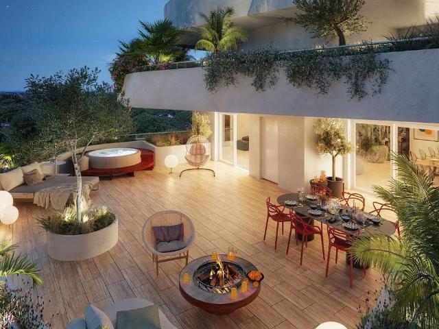 VILLENEUVE LOUBET: EXCEPTIONNEL APPARTEMENT 4 PIECES DE 92M² AV