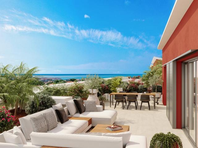 VILLENEUVE LOUBET: MAGNIFIQUE APPARTEMENT 3 PIECES DE 71M² AVEC