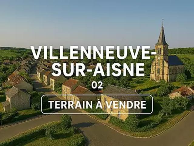 Villeneuve sur Aisne 02190 Programme neuf terrain neuf à vendre