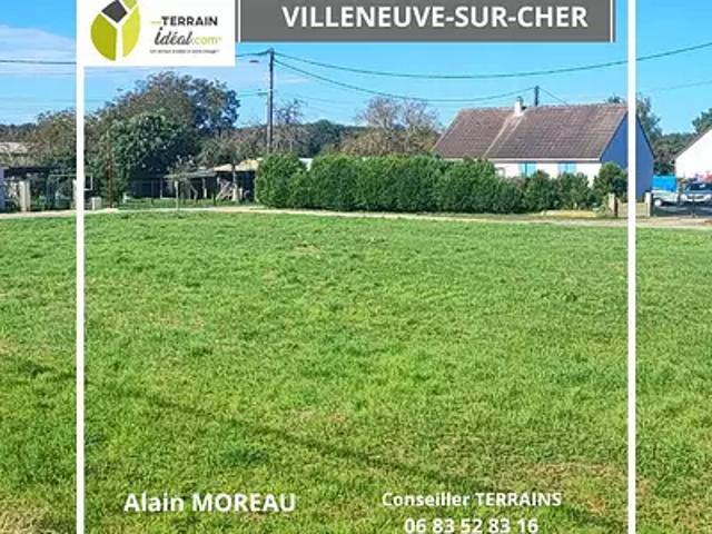 Villeneuve sur Cher 18400 Programme neuf terrain neuf à vendre