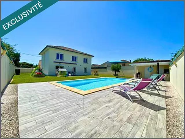Villeneuve sur Lot 47300 Achat / Vente maison 6 pièces t6 piscine terrasse