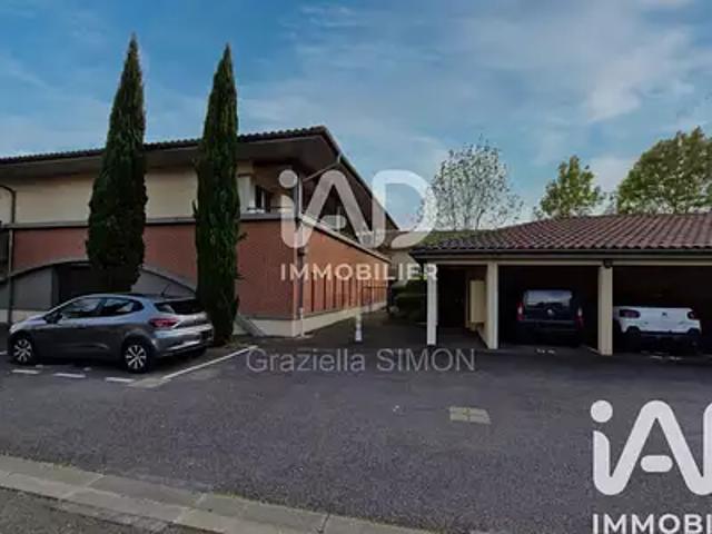 Villeneuve Tolosane 31270 Achat / Vente appartement 2 pièces t2 au dernier étage parking