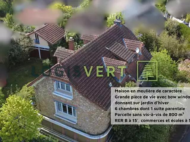Villebon sur Yvette 91140 Achat / Vente maison 10 pièces t10 terrasse parking