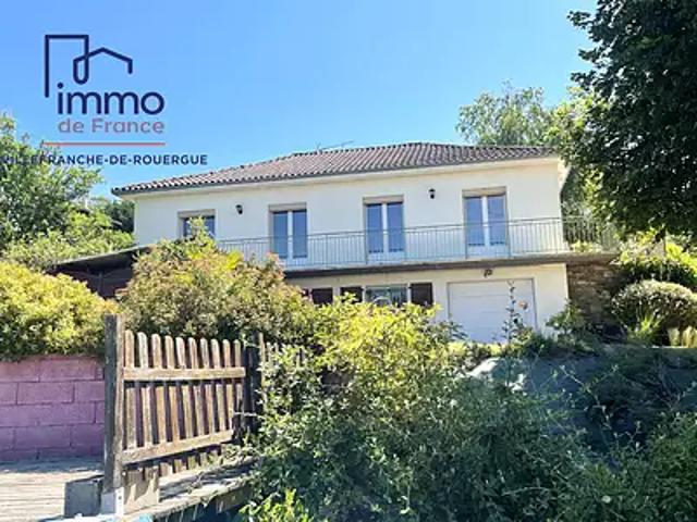 Villefranche de Rouergue 12200 Achat / Vente maison 5 pièces t5 au dernier étage cave