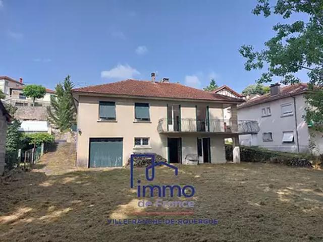 Villefranche de Rouergue 12200 Achat / Vente maison 8 pièces t8 cave parking