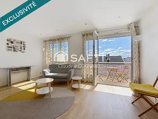 Villefranche sur Saône 69400 Achat / Vente appartement 1 pièce t1 balcon parking