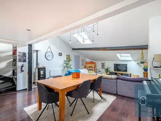 Villefranche sur Saône 69400 Achat / Vente appartement 4 pièces t4 au dernier étage terrasse