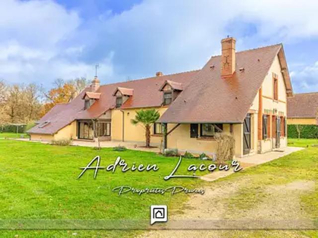 Villeherviers 41200 Achat / Vente maison 7 pièces t7 jardin