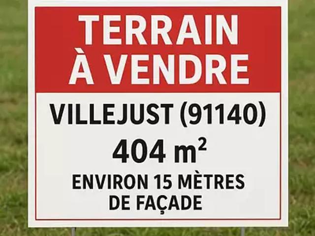 Villejust 91140 Achat / Vente terrain