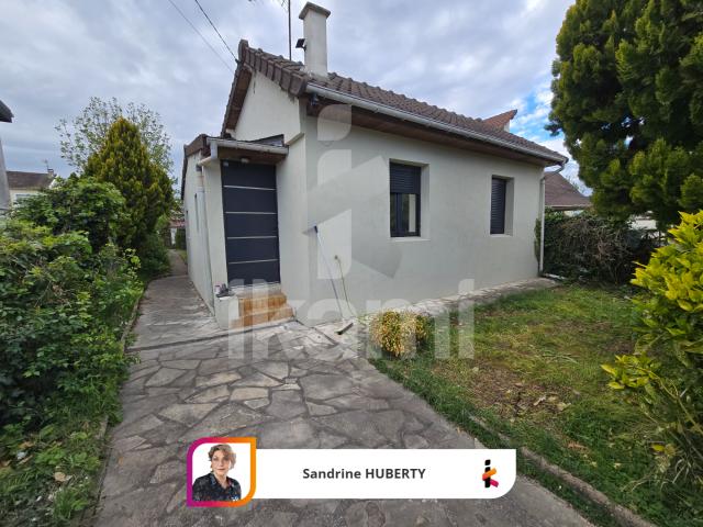 Villepinte, Maison F3, parcelle de 350 m2