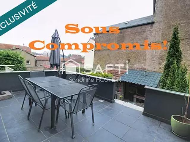 Villerupt 54190 Achat / Vente maison 7 pièces t7 parking