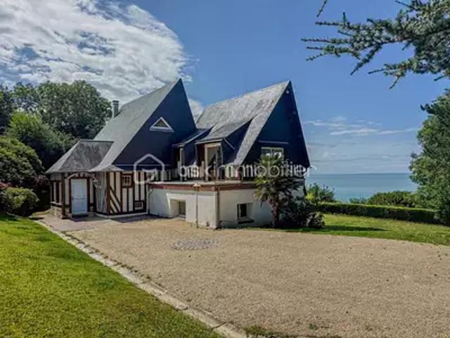 Villerville 14113 Achat / Vente maison 9 pièces t9 terrasse cave