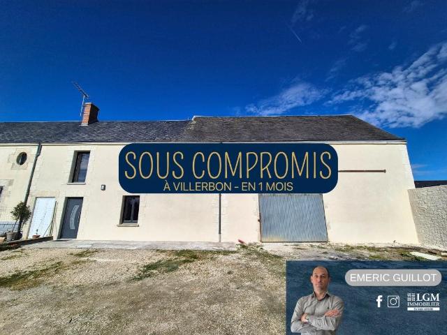 Villerbon Maison 107 m² Terrain clos 731m² Grange 106. 107m² Villerbon