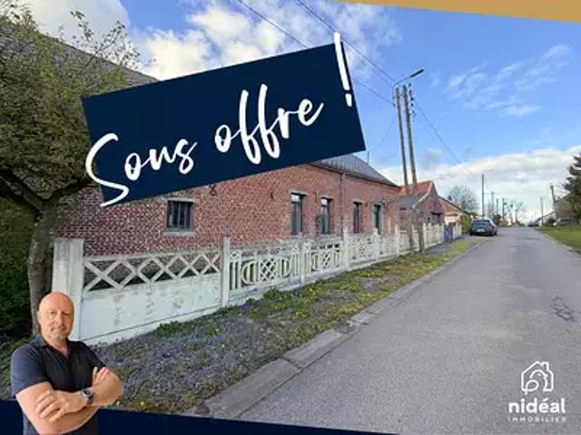 Villereau 59530 Achat / Vente maison 6 pièces t6 parking