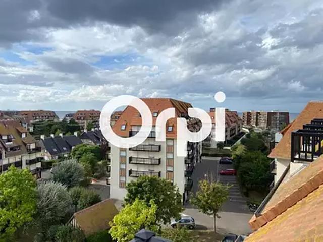 Villers sur Mer 14640 Achat / Vente appartement 2 pièces t2 au dernier étage balcon