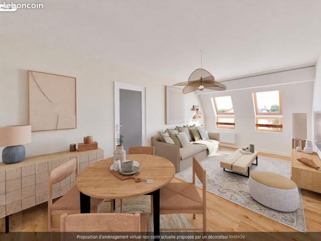 Villers sous Saint Leu: appartement 2 pièces de 52 m²