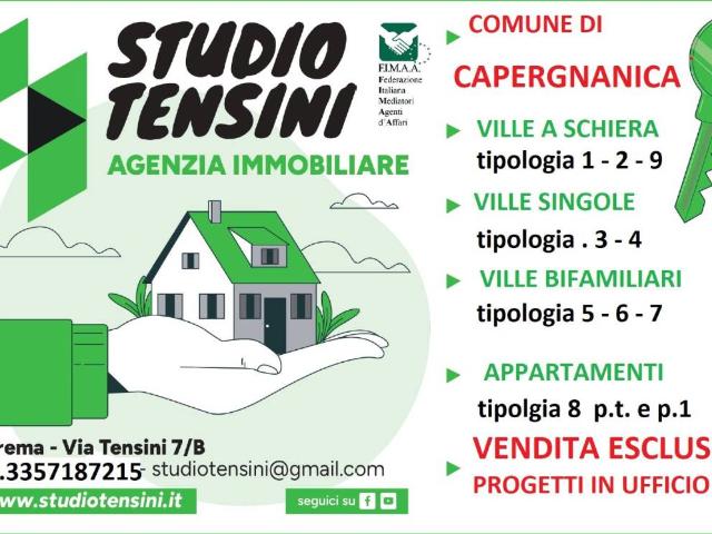 Villetta a schiera in vendita a Capergnanica CR