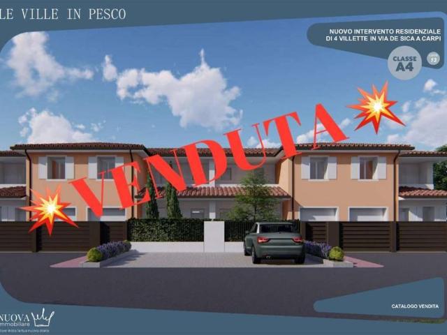 Villetta a schiera in vendita a Carpi MO