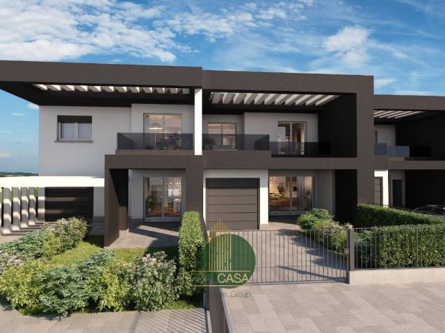 Villetta a schiera in vendita a Villa Cortese MI