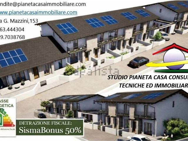 Villetta a schiera in vendita di 112 m² in Via Don Giovanni Minzoni