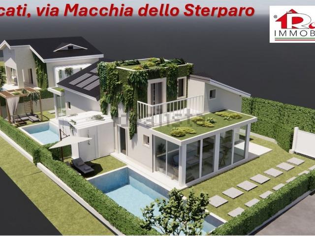 Villetta bifamiliare in vendita di 160 m² in Via Macchia dello Sterparo