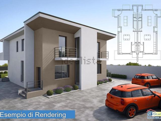 Villetta bifamiliare in vendita di 169 m² in Circonvallazione Sud