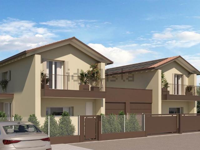Villetta bifamiliare in vendita di 187 m² in Via Scandolara, 60