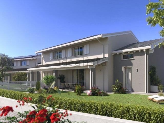 Villetta bifamiliare in vendita di 136 m² in Via Don E. Fogo, 1