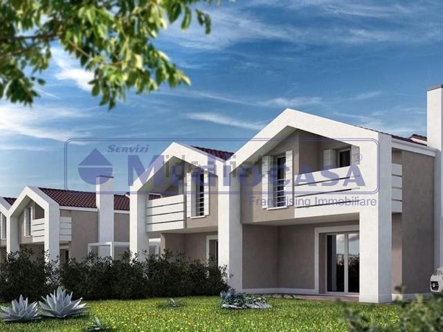 Villetta bifamiliare in vendita di 139 m² in Via Canossiane