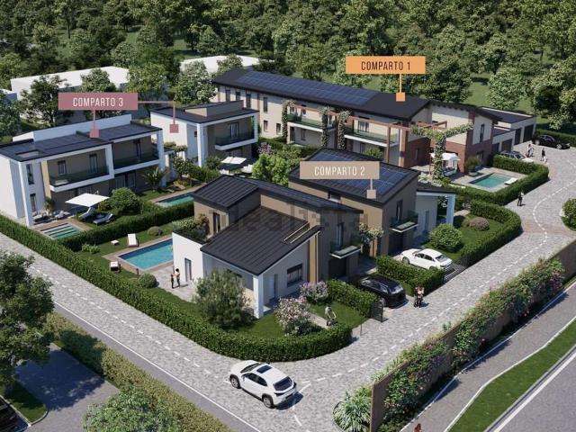 Villetta bifamiliare in vendita di 201 m² in Viale della Resistenza, 24