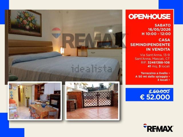 Villetta bifamiliare in vendita di 41 m² in Via San Anna, 13