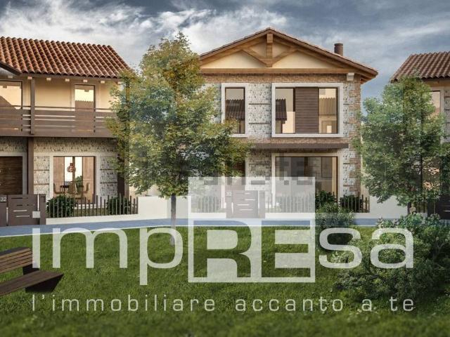 Villetta indipendente in vendita di 152 m² in Via Don Giacomo Campion