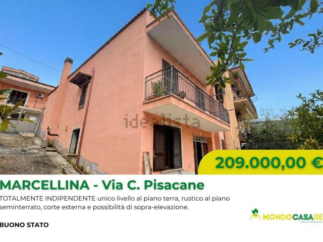 Villetta indipendente in vendita di 200 m² in Via Carlo Pisacane, 10
