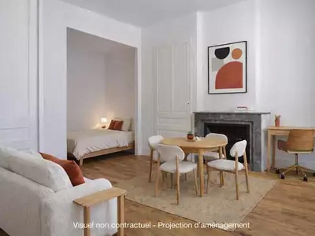 Villeurbanne 69100 Achat / Vente appartement 2 pièces t2 cave