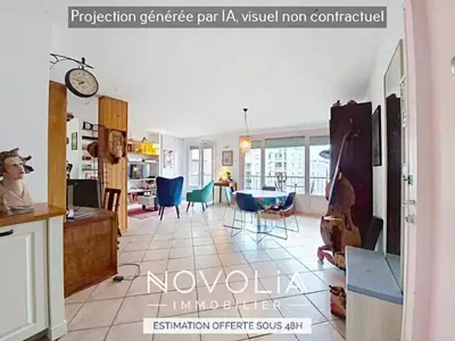 Villeurbanne 69100 Achat / Vente appartement 5 pièces t5
