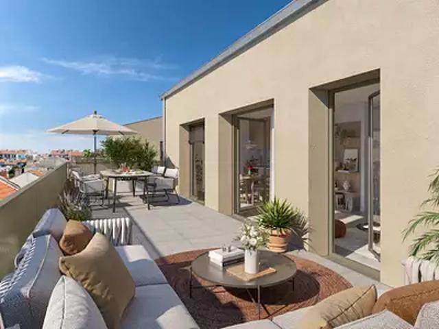 Villeurbanne 69100 Programme neuf appartement neuf à vendre t3 PTZ+ TVA 5,5%