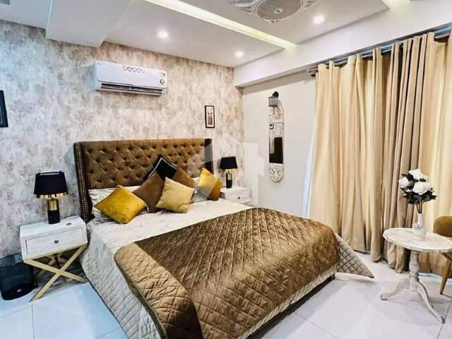 Vip 1 Bedroom Ultra Luxury Furnished Apartment Available For Rent In Bahria Town Lahore