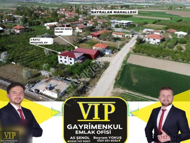 Vıp Gayrimenkul' Den Bayralar Da 2 Katlı Ev,depo Ve Bahçesi