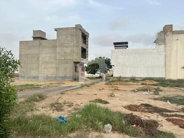 Vip Location West Open 120 Sq Yrds Residential Plot Is Available For Sale In Saadi Garden Block 2 Scheme 33, Karachi