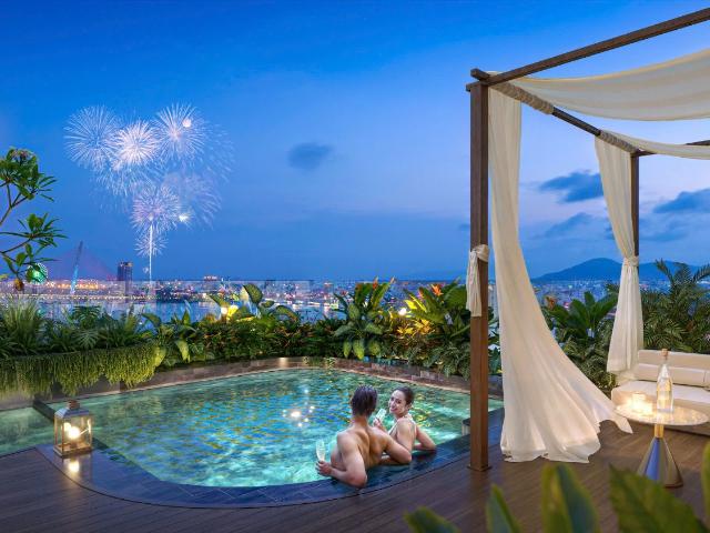 VIP The Legend Đà Nẵng 1PN +1, trực diện Cầu Rồng, mặt tiền Võ Nguyên Giáp, tầng 5 – Chỉ 9.5 tỷ LH: GDDA Hương Rebecca 0903 407 925