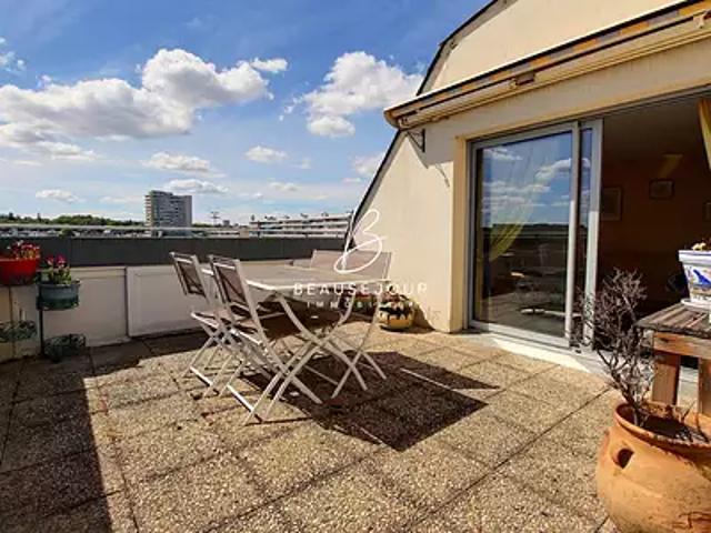 Viry Châtillon 91170 Achat / Vente appartement 4 pièces t4 au dernier étage terrasse