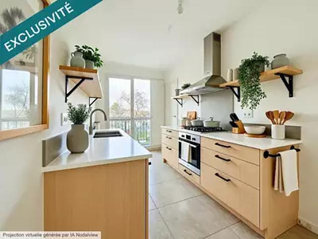 Viry Châtillon 91170 Achat / Vente appartement 2 pièces t2 balcon